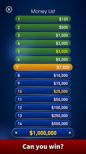 Millionaire 2025 Trivia Quiz